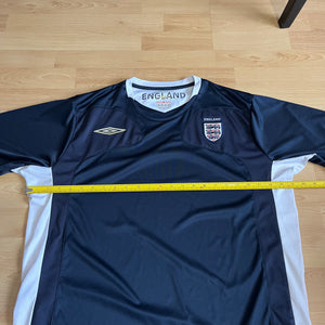 2006 07 England training leisure football shirt Umbro - XL