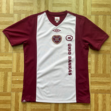 2010 11 HEART OF MIDLOTHIAN HOME FOOTBALL SHIRT - M