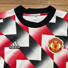 2022-23 Manchester United pre-match football sweatshirt Adidas - M