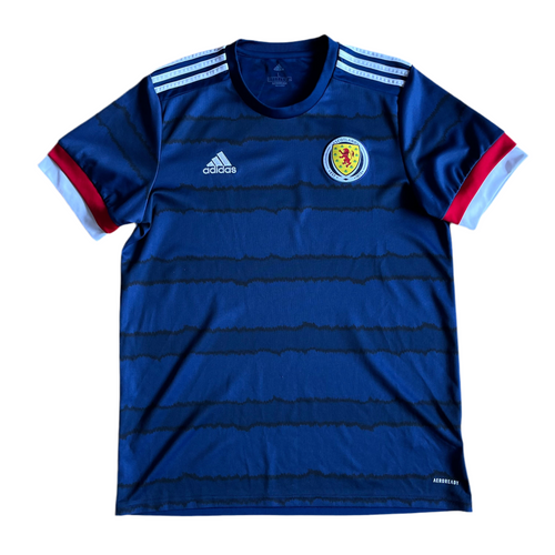 2020 21 Scotland home football shirt Adidas - L