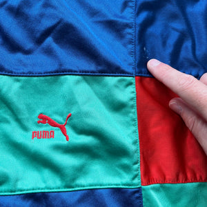 Puma Vintage 90s track zip up jacket sweatshirt sweater - M (40”)