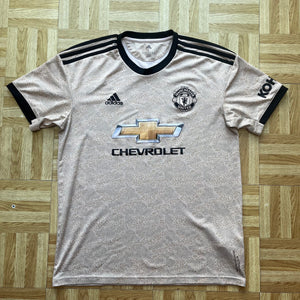 2019-20 Manchester United Away football shirt Adidas (excellent) - L