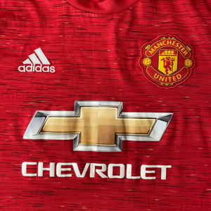 2020 21 Manchester United home football shirt Adidas - M