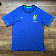 Brazil Brasil travel 100% cotton football t-shirt Nike - M