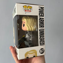 Funko Pop! Vinyl: Fallout - power armour (unmasked) female #67 boxed excellent