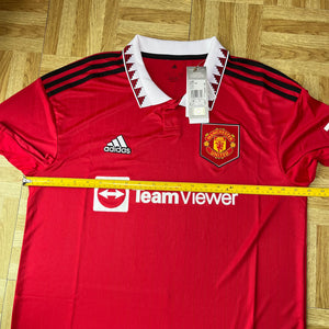 2022 23 Manchester United home football shirt adidas *BNWT* - L