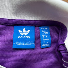 Real Madrid Adidas originals purple polo style football shirt - S