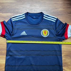 2020 21 Scotland home football shirt Adidas (excellent)- S