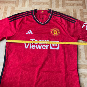 2023-24 Manchester United home football shirt #10 Rashford  - L