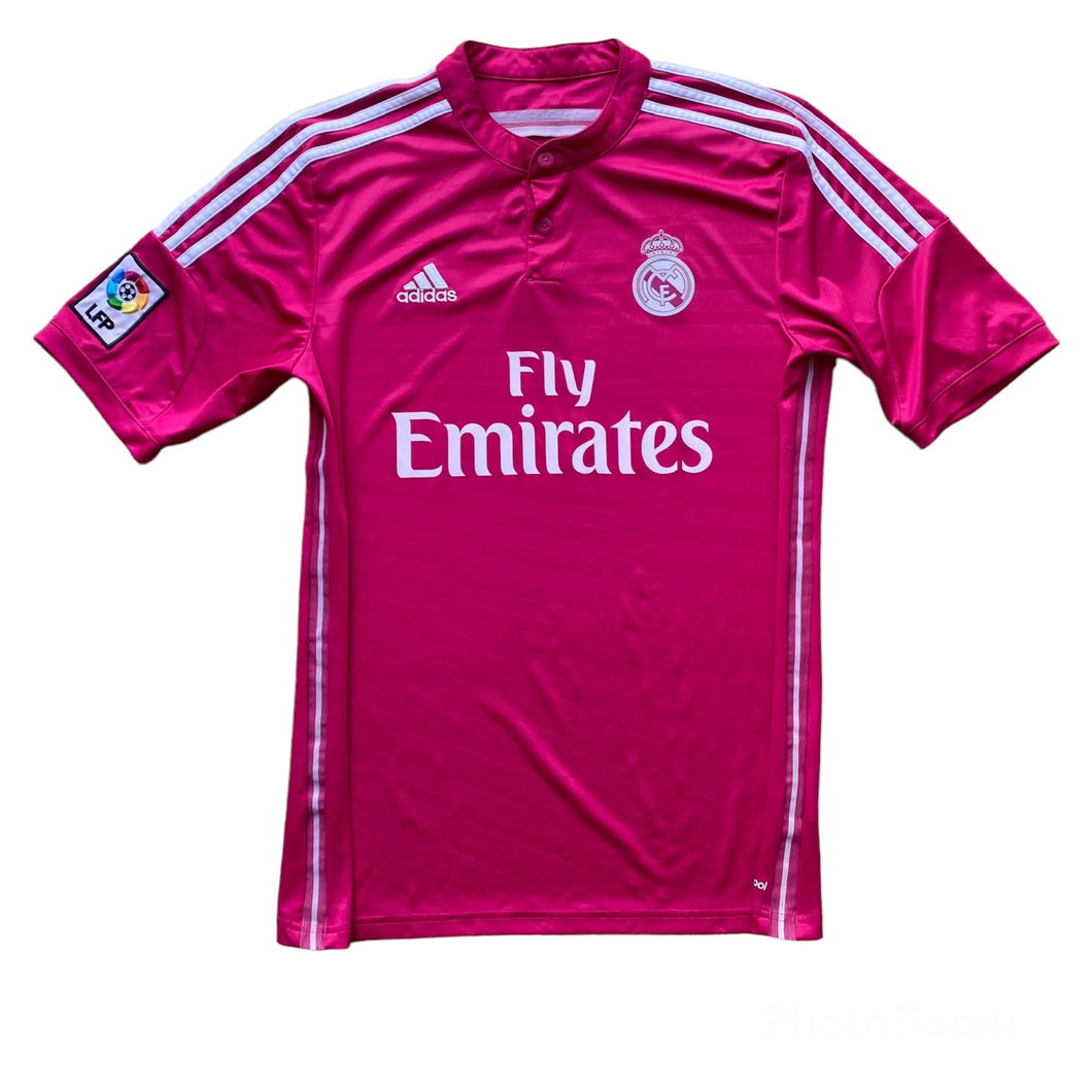 Bale Real Madrid 2014 2015 Pink Match Worn Jersey Shirt