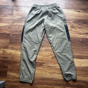Manchester United gold adidas tracksuit bottoms - M