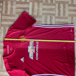 2016 17 Manchester United home Football Shirt Adidas - XL