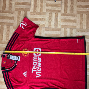 2023 24 Manchester United home football shirt Adidas *BNWT* - M