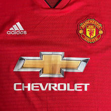 2018-19 Manchester United home football shirt Adidas (excellent) - L