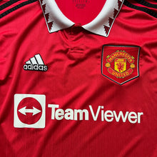 2022 23 Manchester United LS home football shirt adidas (no labels) - S