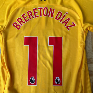 2023-24 Sheffield United L/S away football shirt #11 Brereton Díaz *BNWT* - S