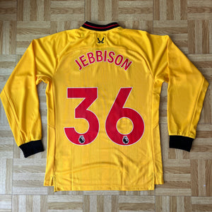 2023-24 Sheffield United L/S away football shirt #36 Jebbison *BNWT* - S