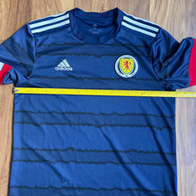 2020 21 Scotland home football shirt Adidas (okay/good) - M