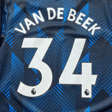 2021 22 Manchester United third football shirt #34 Van De Beek - L