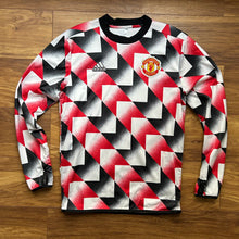 2022-23 Manchester United pre-match football sweatshirt Adidas - M