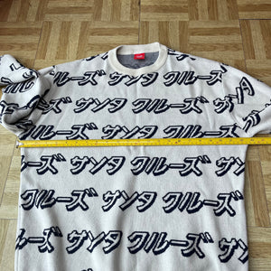 Santa Cruz Urban Outfitters Exclusice Japanese Knit Crew Skate Sweatshirt - S