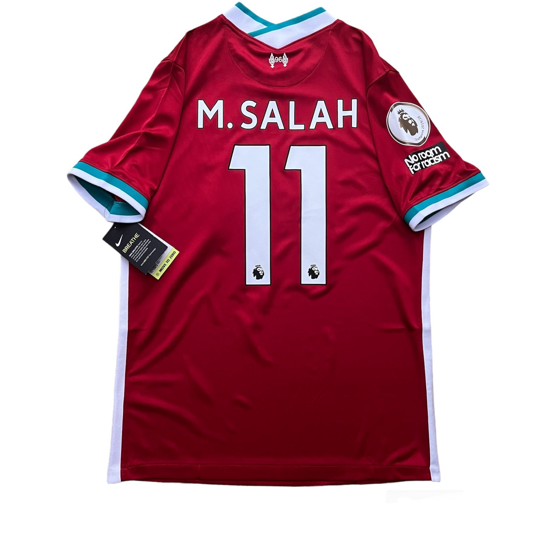 2020 21 Liverpool PL home football shirt 11 M.Salah BNWT