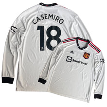 2022-23 Manchester United LS away football shirt #18 Casemiro - L