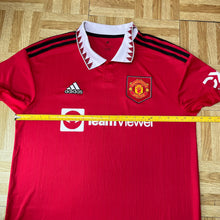 2022 23 Manchester United home football shirt adidas - L