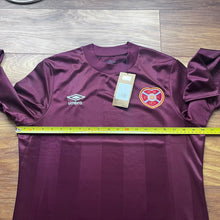 2024 25 Heart of Midlothian L/S home Football Shirt Umbro (Sponsorless) - S