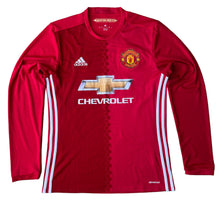 2016 17 Manchester United LS home Football Shirt (excellent) - S