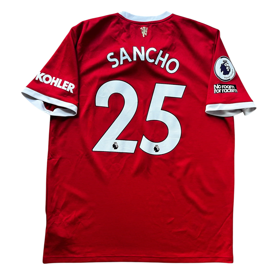 2021 22 Manchester United home football shirt #25 Sancho - XL