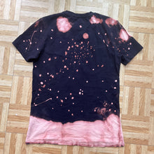 Nirvana tie dye bleached 100% cotton t-shirt - M