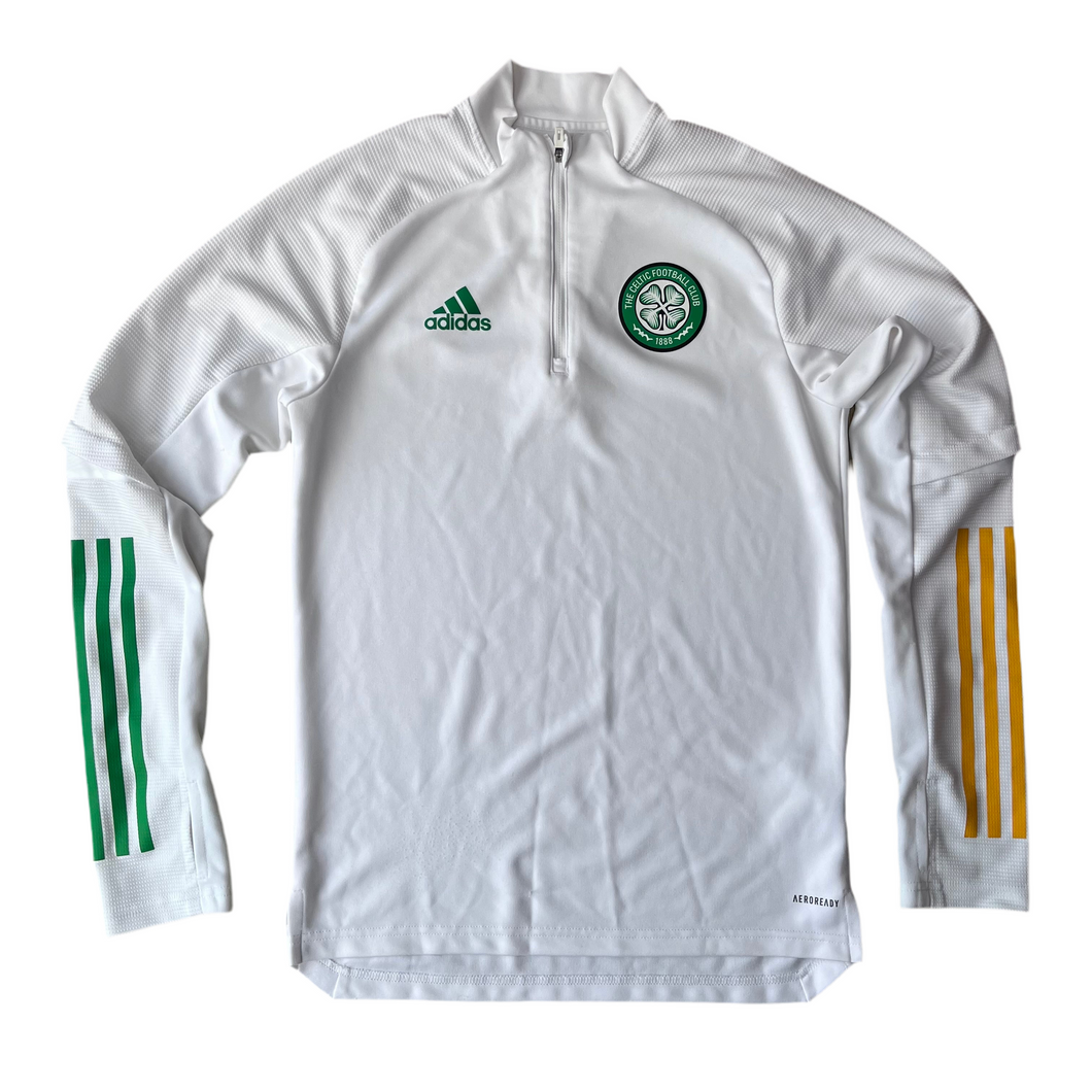 2020 21 Celtic half zip training track top jacket Adidas GE4725 - S