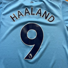 2022 23 Manchester City home football shirt #9 Haaland -S