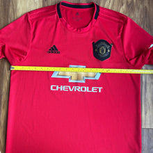 2019 20 Manchester United home football shirt Adidas (excellent) - L
