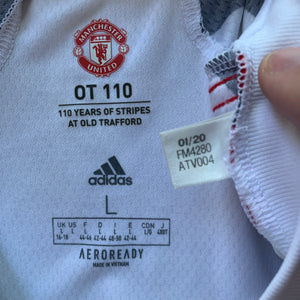 2020 21 Manchester United Women’s Adidas Football Shirt - L