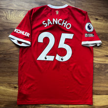 2021 22 Manchester United home football shirt #25 Sancho - XL