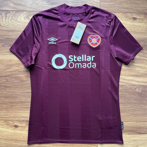 2024 25 Heart of Midlothian home Football Shirt Umbro - S