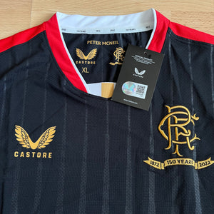 2021-22 Rangers Castore '150 Year' L/S away Pro football shirt *BNWT* - XL