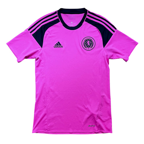 2016 17 Scotland away football shirt Pink Adidas - S