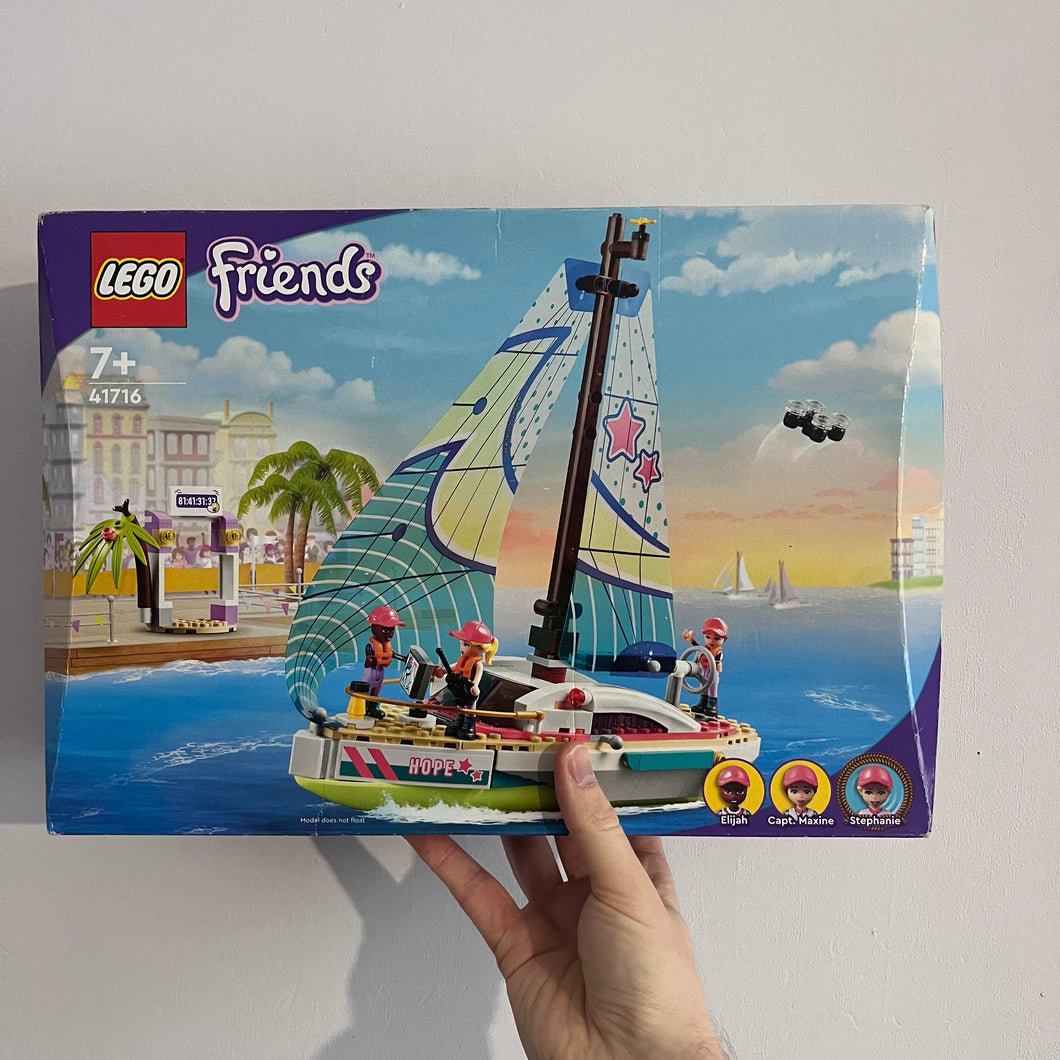 Lego 41716 Friends Stephanies Sailing Adventure Brand new box light wear