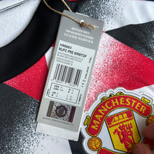 2022-23 Manchester United pre-match football sweatshirt Adidas *BNWT* - S