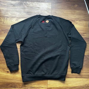 2021-22 Manchester United adidas Originals Graphic Sweat Sweatshirt Top - M