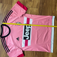 2015 16 Juventus away football shirt Adidas pink Drake - M