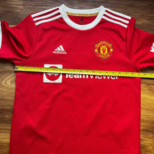 2021-22 Manchester United home football shirt #7 Ronaldo - Kids 15-16 years