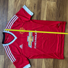 2015 16 Manchester United home football shirt Adidas (excellent) - S