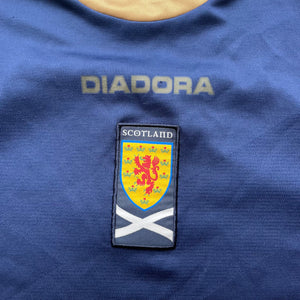 2007 08 Scotland home football shirt Diadora - S