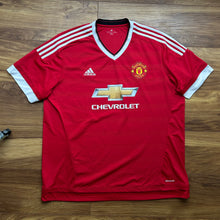 2015 16 Manchester United home football shirt Adidas (excellent) - XXL