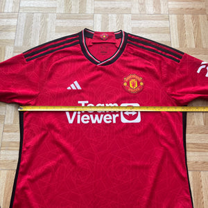 2023 24 Manchester United home football shirt Adidas - XL