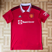 2022 23 Manchester United home football shirt adidas - L